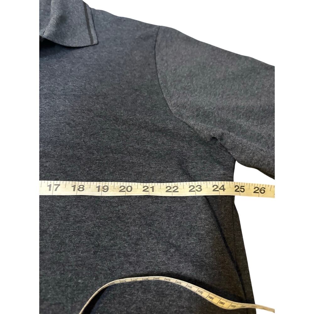 Men's Bogner Lufthansa First Class Quarter Zip Long Sleeve Shirt XL Gray Luxury - Picture 5 of 8